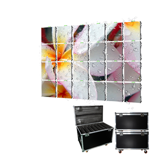Pantalla LED de alquiler para exteriores P1.9 - P4.8 de 500x500 mm, a todo color, impermeable, adecuada para eventos en escenarios. - Product Image 1