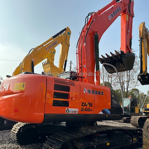 24 ton second <b>hand</b> Heavy Duty Earthmoving Mining Machinery Zaxis 200 used excavator Hitachi ZX200 for Mountain excavation - Product Image 1