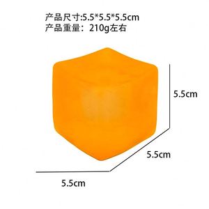 Luxury Insulated TPR Squishy Ice Cube Squeeze Toy-10 Styles Needoh Maltose Release Christmas Party Supplies - Product Image 2