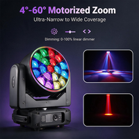Igracelite K15 LED Wash Big Bee Eye 19x40W RGBW Moving Head Light pour Église, Mariage, Scène