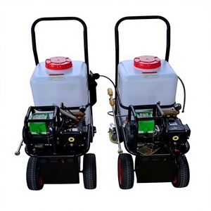 Pulvérisateur électrique portable de type chariot 48V 60L avec enrouleur de tuyau automatique pour usage agricole et de jardin - Product Image 2