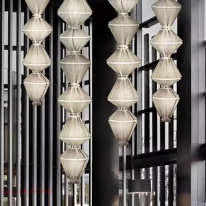 โคมไฟตั้งพื้นสำหรับตกแต่งกระโปรงขึ้นลงใต้พื้นแบบยืดออกได้โคมไฟดอกไม้ด้านหลัง - Product Image 3