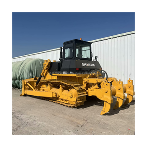 Excavadora sobre orugas Shantui SD22 con motor Cummins, maquinaria de construcción usada de China, venta de componentes de Motor central - Product Image 5