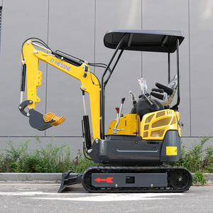 Mini-excavatrice de 3,5 tonnes avec livraison gratuite, certifiée CE EPA EURO5, petite excavatrice, micro-pelleuse à vendre, mini-excavatrice sur chenilles de Chine - Product Image 2