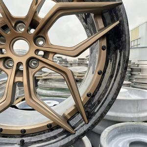 ล้อคาร์บอนไฟเบอร์ฟอร์จ KYKY Custom ขนาด 16-24 นิ้ว 5x112 5x14.3 5x120 สำหรับ Mercedes-AMG RS7 Urus - Product Image 2