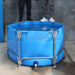 Usine En Gros Haute Densité Culture Circulaire <span class=keywords><strong>Fish</strong></span> <span class=keywords><strong>Tank</strong></span> Étangs De Poissons Élevage Réservoir - Product Image 3