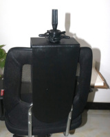 Pince de fixation robuste et durable pour chaise de mannequin, support de tête de perruque noir pour la coiffure et la cosmétologie, pince de dossier de siège