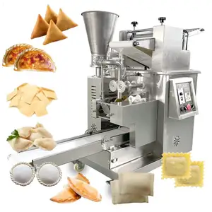 2024 New Automatic dumpling jiaozi momo Samosa making machine model grain product making machines