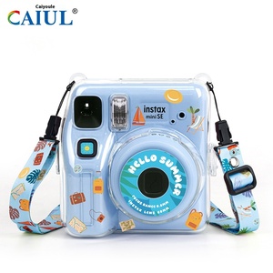 Sac Housse Transparent Protecteur Durable et Résistant aux Rayures/Chutes pour Appareil <span class=keywords><strong>Photo</strong></span> <span class=keywords><strong>Instax</strong></span> <span class=keywords><strong>Mini</strong></span> SE avec Rangement de Photos et Bandoulière - Product Image 4
