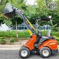 Chargeur télescopique FULCORE avec support OEM/ODM, direction hydraulique, puissance diesel robuste pour travaux en serre