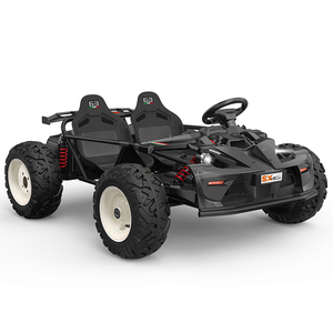 Mobil listrik Buggy pantai berkendara 2 hingga 4 tahun, dengan 4 motor, hadiah Lampu & Musik geser plastik bertenaga baterai - Product Image 3