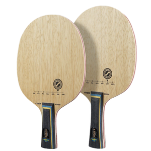 Basswood Pure Wood S-3000 Hollow Handle <b>Table</b> <b>Tennis</b> Blade with Pimples in Rubber for Beginners China Single Item No Baseboard - Product Image 1