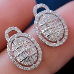 Xinfly 18K Gold 0.56ct Natural Diamond <b>Stud</b> <b>Earring</b> Exquisite Drop Style AU750 <b>Fine</b> Jewelry - Product Image 1