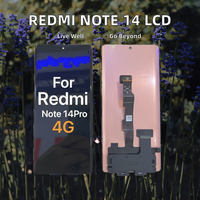 Écran LCD d'origine avec garantie d'un an pour Redmi Note 14 Pro 4G, écran tactile de remplacement
