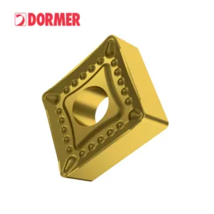 Dormer pramet ferramenta de máquina de carboneto de tungstênio, inserções de torneamento externo cnmm 120408 para semi acabamento de aço inoxidável, aço