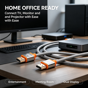 Câbles HDMI haute vitesse de qualité supérieure avec coque métallique 4K 3D 1080P Fabrication 1 <span class=keywords><strong>2</strong></span> 3 5 10 15 20 <span class=keywords><strong>25</strong></span> 30 mètres Câble HDMI - Product Image 3