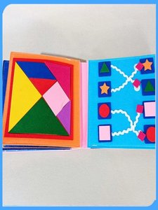 <span class=keywords><strong>Livre</strong></span> en feutre Montessori pour l'éducation précoce, développe les compétences pratiques, résistant aux déchirures, jouet éducatif pour enfants - Product Image 5