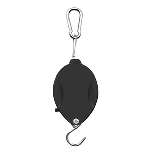 4 Pack Plant Pulleys Retractable Hanger, Easy Reach Plant Pulley Retractable Hanger Easy Reach Pulley Adjustable Height Wheel Hanging Plants Heavy Duty Indoor Outdoor Hanger Garden Baskets Pots