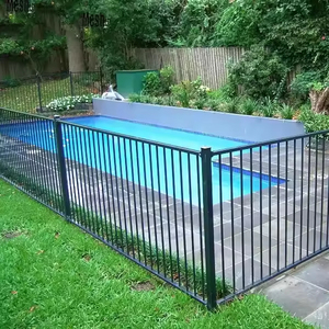 पाउडर लेपित जस्ती स्टील गोपनीयता बाड़ आधुनिक यार्ड बाड़ लगाने की प्रणाली आवासीय के लिए एंटी जंग धातु बाड़ पैनल - Product Image 5