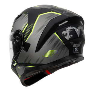 ABS หมวกกันน็อคมอเตอร์ไซค์แบบเต็มใบหน้าเลนส์คู่พร้อมช่องเสียบหูฟังอุปกรณ์เสริมสำหรับผู้ใหญ่ขนาด L 4XL - Product Image 5