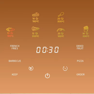 OEM Electric <strong>Air</strong> <strong>Fryer</strong> Cooker Grill Combo 15L Low Fat Smart Digital Visible Smokeless Stainless Steel <strong>Liner</strong> for <strong>UK</strong>/EU Household - Product Image 3