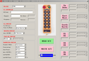 Lcc q1000 nhà máy trực tiếp bán 10 nút công nghiệp không dây điều khiển từ xa chuyển đổi cho thiết bị nâng hạ - Product Image 6
