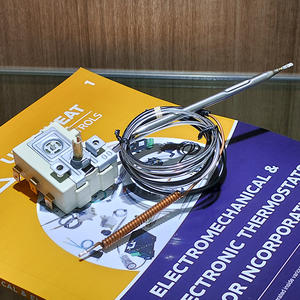 Двухзонный термостат с регулируемым контролем, выключатель перегрева, нержавеющая сталь, ручное управление, для гаража и бытового использования, модель JPCI 8H 1 - Product Image 2