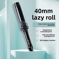 Besi pengeriting keramik listrik 32mm, Display suhu LCD ramah wanita, penggunaan rumah tangga tidak sakit
