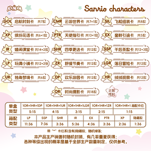 36 Scatole All'ingrosso Giapponesi Kaman Sanrios Characters Sparkling Dream Journey Light Catcher Pack Blind Box Giocattoli Carte da Collezione - Product Image 6