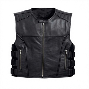 <b>Men's</b> Polyester Vest Single Button Closure Sleeveless <b>Waistcoat</b> Premium Casual Streetwear Outerwear Reversible Waterproof OEM - Product Image 3