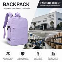 Sac à dos d'affaires imperméable avec logo personnalisé OEM/ODM, grande capacité, pour hommes, sac de voyage, sac à dos de cabine pour avion