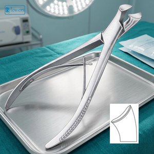 Rongeur manuel en acier inoxydable pour la coupe des os, certifié CE, instrument chirurgical de classe I pour la chirurgie générale - Product Image 2