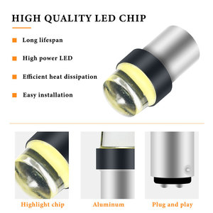 Commercio all'ingrosso 1156 <span class=keywords><strong>P21W</strong></span> COB <span class=keywords><strong>LED</strong></span> luce del segnale di direzione 1157 BA15S <span class=keywords><strong>12V</strong></span> Flash <span class=keywords><strong>LED</strong></span> auto 1156 1157 BA15S per auto - Product Image 2