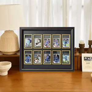 Marco de Exhibición de Cartas Coleccionables de Madera Sólida con Soporte Magnético para Cartas Deportivas, Pokémon, Yu-Gi-Oh y Cartas Graduadas - Product Image 3