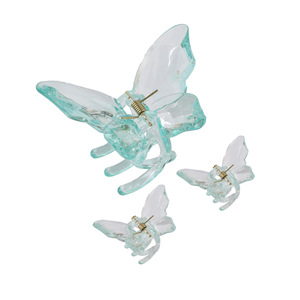 Rra – pinces à cheveux pour filles, accessoires de printemps, doux, glaçure, papillon, couleurs à la mode, 8.5cm - Product Image 6