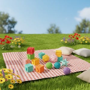 JXD Juguetes Educativos Montessori en Oferta, Juego de Pelotas Sensoriales Texturizadas y Suaves de Moldeo Rotacional para Niños de 0 a 7 Años - Product Image 4