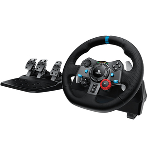 Volant de course filaire Logitech G29 avec pédale, levier de vitesses et gyroscope six axes, compatible - Product Image 2