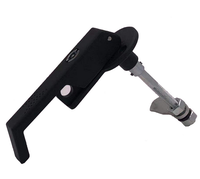 JUCRO DL859 Serrure électrique sans clé pour poignée de porte d'armoire Loquets de compression quart de tour en alliage de zinc