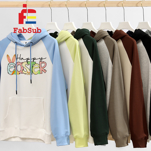 Manga Raglan Popular Hoodie Sublimação <span class=keywords><strong>Plus</strong></span> Size Hoodie grosso em branco Tecido Casual Homens Mulheres Raglan Hoodie Sublimação - Product Image 2