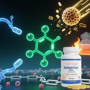 Astrawell Berberine Hydrochloride <span class=keywords><strong>Capsules</strong></span> OEM Berberine <span class=keywords><strong>Capsules</strong></span> Vegan Supplementen Berberine HCL Capsule - Product Image 3