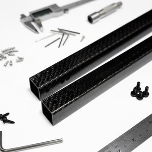 Tige carrée en feutre de carbone SHENYU 3K, haute résistance, légère, épaisseur 5 mm, pour cadres industriels, projets DIY et composants mécaniques - Product Image 4