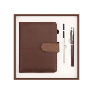 Set de Regalo Ejecutivo: Libreta de Cuero PU con Organizador, Vaso, Bolígrafo y USB para Regalos de Agradecimiento a Empleados - Product Image 3
