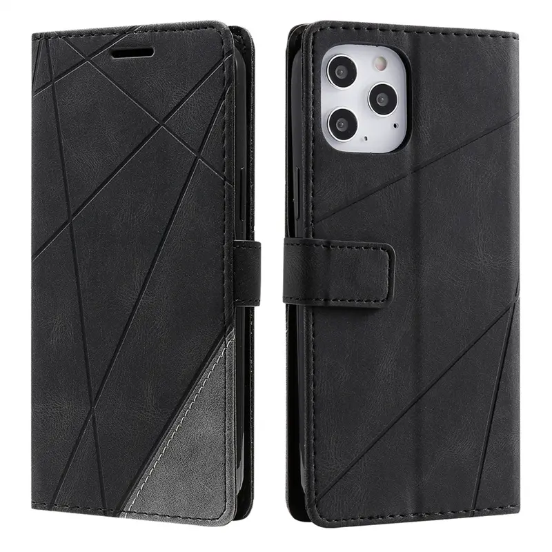 Newest Design Multifunction With Wallet Strap Mobile Back Cover For Samsung Phone Case PU leather Case For iPhone 13 Pro Max