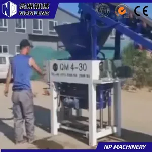 Disetujui CE mesin pembuat bata beton blok semen kemasan antiair standar - Product Image 6