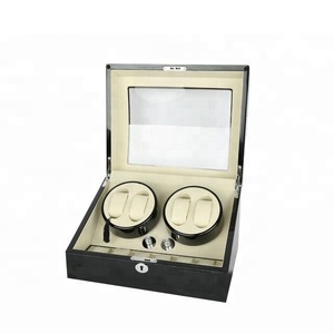 Thiết Kế Mới Fancy Shape Đen Sơn Mài Xem Winder - Product Image 1