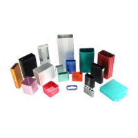 Boîtier d'alimentation pour amplificateur audio split renforcé par sablage en aluminium d'usine OEM Moules pour circuits imprimés Amplificateur de signal