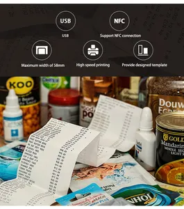 58-80 мм мини беспроводной USB bluetooth Портативный термочековый принтер