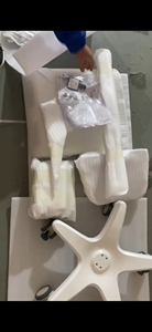 铝合金医用移动推车可调台面，大储物篮 - Product Image 3