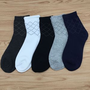 High Quality Cotton 5 Pairs Dress <strong>Socks</strong> for Men Argyle <strong>Tartan</strong> Solid <strong>Socks</strong> Patterned With Gift Box - Product Image 5