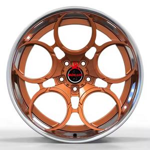 Roues forgées 18 19 20 21 22 pouces 2 pièces 5x98 4x98 5x110 5x112 pour Alfa Romeo Giulia <span class=keywords><strong>Tonale</strong></span> Stelvio 156 166 8c jantes de voiture - Product Image 1